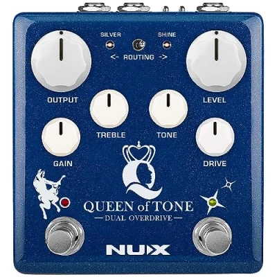 Imagen de NUX Pedal de sobremarcha doble apilado Queen of Tone