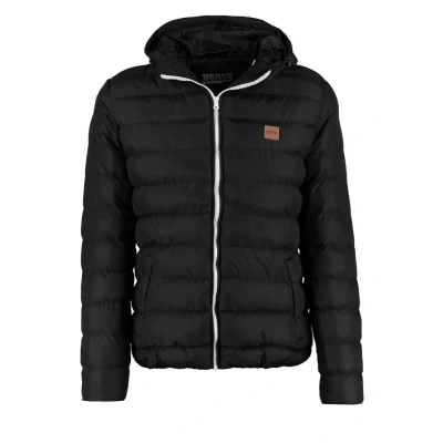 Imagen de Urban Classics Basic Bubble Jacket Chaqueta de invierno, Hombre, Talla: XXL, Black/white/black