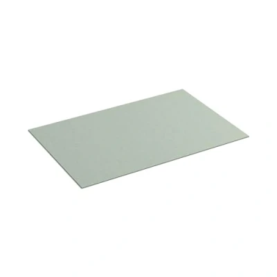 Imagen de Bigso Box of Sweden ANNIE alfombrilla de escritorio elegante tablero fibra y papel con aspecto lino, ratón protectora para la superficie del escritorio, color verde menta