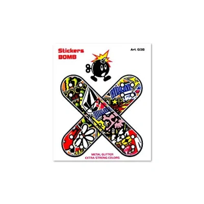 Imagen de 4R Quattroerre.it 6138 Adhesivos Stickers Bomb Parches 10 x 12 cm