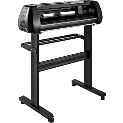 Imagen de VEVOR Máquina Cortadora de Vinilo 720 mm, Plotter Corte Bluetooth sin Conexión 28 Pulgadas, Eje Rodillo Acero 400 Pulgadas/32.8 FT, Fuerza Velocidad Ajustable