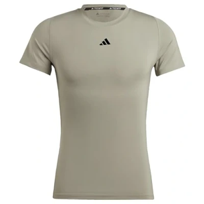 Imagen de adidas Techfit, Camiseta de manga corta, Hombre, Silver Pebble, M