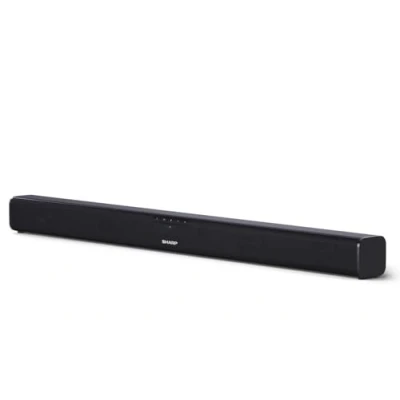 Imagen de Barra de sonido Sharp HT SB110, 2.0, 90 W, Bass Boost, Virtual 3D, Bluetooth, HDMI, Negro