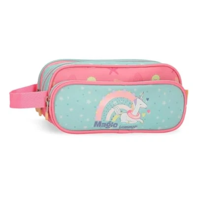 Imagen de Enso Magic Summer Estuche Triple Multicolor 22x10x9 cms Poliéster by Joumma Bags