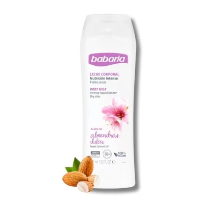 Imagen de Babaria Crema De Cuerpo Hidratante Con Aceite Almendras 400 Ml