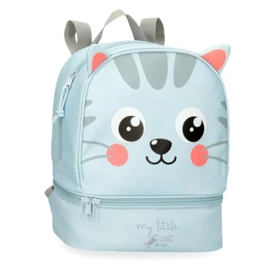 Imagen de Roll Road Happy Pets Mochila Escolar Multicolor 23x28x13 cms Poliéster