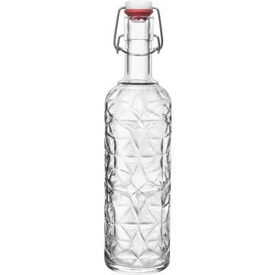Imagen de Bormioli Rocco Swing Top Bottle / Weck Oriente Transparent 1 Liter