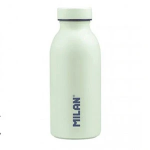 Imagen de Botella portaliquidos milan acero inoxidable termo color verde 354 ml