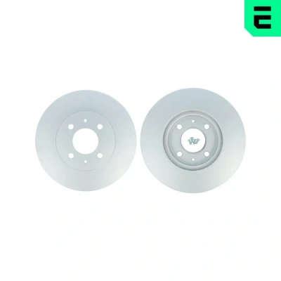 Imagen de OPTIMAL BS 8550C Disco de freno Eje delantero 256 22 4/6 ventilado revestido KIA: RIO 3, 2, HYUNDAI: i20 I Hatchback, ACCENT 4