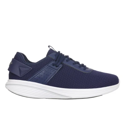 Imagen de MBT MYTO Zapatillas Casual para Hombre Estilo Moderno. Deportivas Anatómicas y Cómodas. Calzado Fisiológico Confort Estabilidad con Suela Curva. Sneakers Cordón. Color Azul
