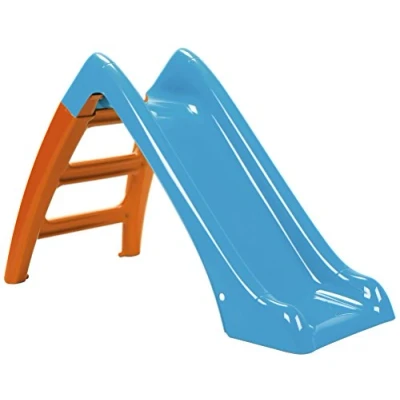 Imagen de FEBER Slide, Tobogán pequeño con rampa de 107 cm, para niños preescolares 1 a 5 años,Azul y Rojo,Resistente la luz Cambios Temperatura,de fácil Montaje Famosa (800009593)
