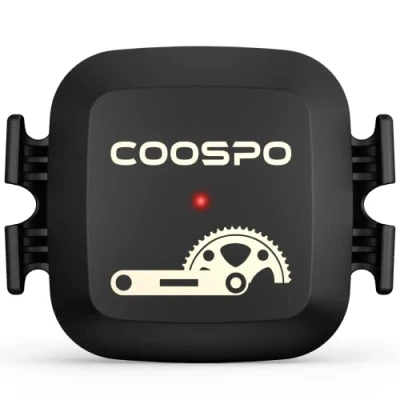 Imagen de COOSPO Sensor de Velocidad/Cadencia para Ciclismo y Bicicleta con Doble Módulo Bluetooth 4.0 Ant+ la Computadora Bici teléfono Inteligente