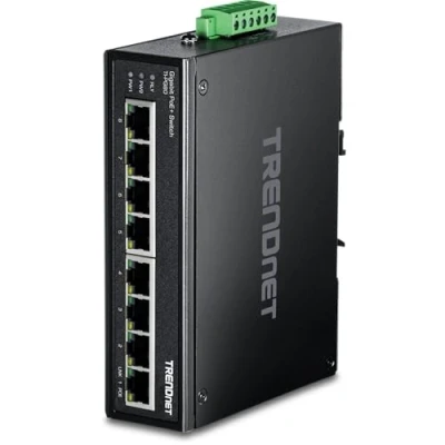 Imagen de Trendnet TI PG80 (V1.0R) Switch de Red (PoE+, 8 Puertos Gigabigit) Negro