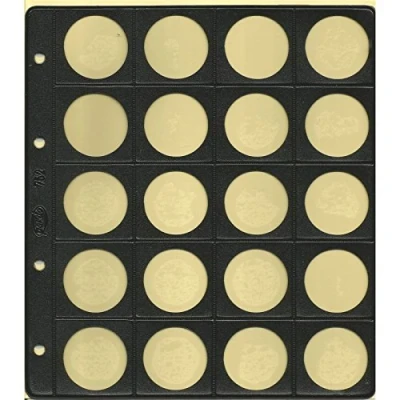 Imagen de Pardo 752 6 Fundas Monedas Alma Opaca Negra 20 Alojamientos modelo 75200