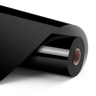 Imagen de LOKLIK Rollo de vinilo HTV, negro, 6 pies