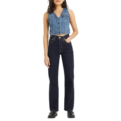 Imagen de Levi&#039;s Ribcage FULL Length Vaqueros rectos, Mujer, Talla: 32x34, Small course