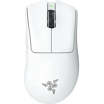 Imagen de Ratón gaming Razer Deathadder V3 Pro, Inalámbrico, Sensor Óptico Focus Pro 30K, 30000 dpi, Blanco