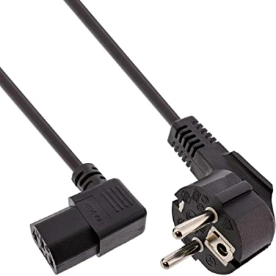 Imagen de InLine 16752 Cable de alimentación (1.8 m, C13), Negro