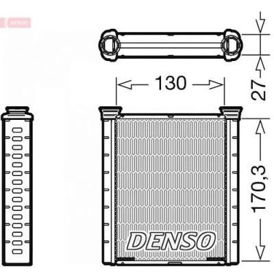 Imagen de DENSO DRR46001 Radiador de Calefaccion