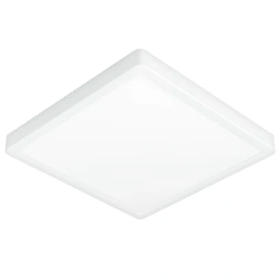 Imagen de EGLO Argolis 2 lámpara de techo led para exteriores, exterior pared y techo, uso metal plástico blanco, blanco cálido, IP44, 28,5 cm