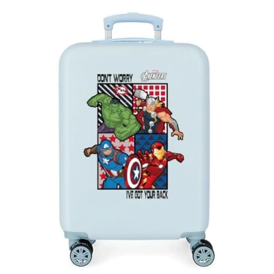 Imagen de Marvel All Avengers, Equipaje De Mano Niños, Azul (Blue), 38x55x20 Cms