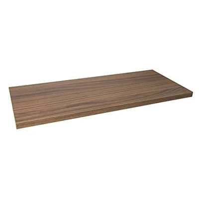 Imagen de Arregui CRA38 B Encimera de Melamina para Cubo Basura y Reciclaje Contenedores Basic, Vario Ecoclas Fácil Colocación Adhesiva nogal canaletto
