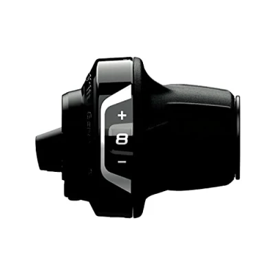 Imagen de SHIMANO Tourney/TY SL RV400 Revo Shifter, mano derecha, 8 velocidades, con pantalla de marcha óptica