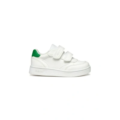 Imagen de Geox Eclyper Zapatillas para niños, Talla: 21, White green Zapatos