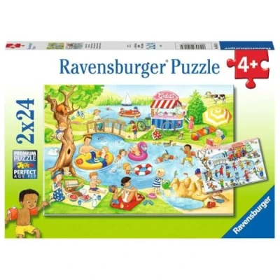 Imagen de Ravensburger Rompecabezas para niños a partir de 4 años, 2 24 piezas 26 x 18 cm