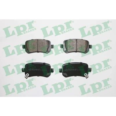 Imagen de LPR 05P1550 Juego de pastillas freno DODGE: Journey MPV, FIAT: Freemont, CHRYSLER: GRAND 5OYAGER 5