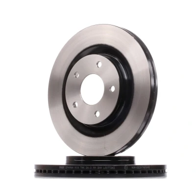 Imagen de TRW DF4964 Disco de freno 296 26 5 114,3 ventilado barnizado altamente carbonizado NISSAN: X Trail, Qashqai / Qashqai+2 I, Juke, RENAULT: Koleos I