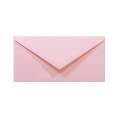 Imagen de Netuno 50 sobres largos de color rosa pastel DL 114 x 162 mm 80 g Rainbow solapa en punta engomada sin ventana para invitaciones bodas tarjetas felicitación notas agradecimiento Navidad cartas