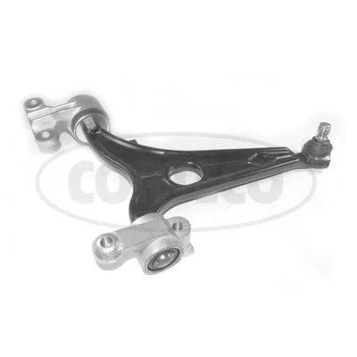 Imagen de CORTECO 49398810 Barra oscilante, suspensión de ruedas Eje delantero, izquierda Brazo oscilante transversal Acero PEUGEOT: 807, Expert II Tepee