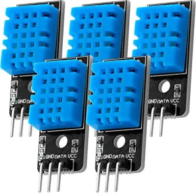 Imagen de AZDelivery 5 x KY 015 Módulo del Sensor de Temperatura DHT11 Compatible con Arduino E Book Incluido!