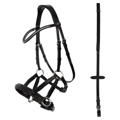Imagen de BR Bridle Lewes side &amp; pull