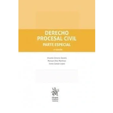 Imagen de Derecho procesal civil parte especial 2ª edición (Manuales de Procesal)