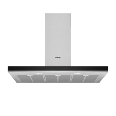 Imagen de Campana decorativa Siemens LC97BHM50, Decorativa, 90 cm, 4 velocidades, 250 W, 710 m3/h, 65 dB, Inox