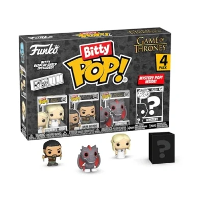 Imagen de Funko Bitty Pop! Got Khaleesi 4pkY una Minifigura Misteriosa Sorpresa 0.9 Inch (2.2 Cm) Game of Thrones Juego de Tronos Coleccionable Repisa Apilable Incluida Idea Regalo