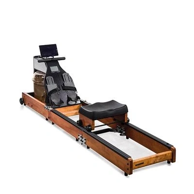 Imagen de Kingsmith Máquina de remo plegable WR1. Triple plegado. Asiento ergonómico. Silenciosa. Depósito agua. Conexión Bluetooth. App propia. Material madera