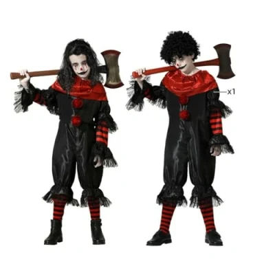 Imagen de Atosa disfraz payaso negro unisex infantil 3 a 4 años