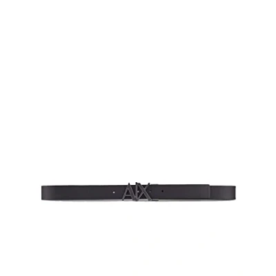 Imagen de Armani Exchange Reversible BELT Cinturón, Talla: 28, Black