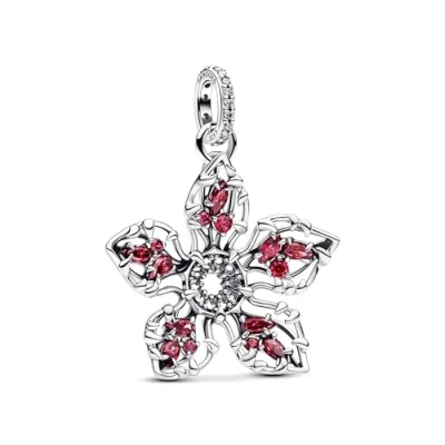 Imagen de PANDORA Stranger Things Demogorgon 793567C01 Colgante grande de Plata ley con circonitas, compatible pulseras Moments, Rot, ley, Circonita cúbica