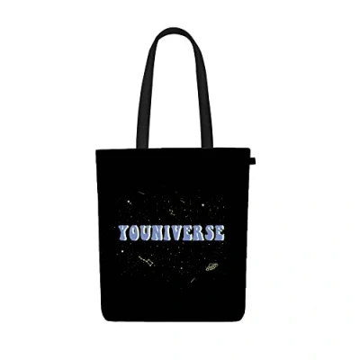 Imagen de Eco Right bolsa de lona para mujer, hombro algodón orgánico, compras reutilizable comestibles, bolsas regalo, libros, viaje