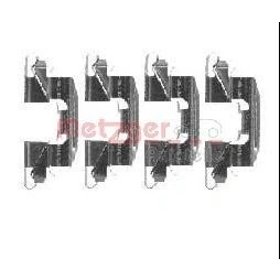 Imagen de METZGER 109 1720 Kit de accesorios, pastillas frenos NISSAN: NP300 Navara Pick up, Pathfinder 3, MAZDA: CX 7