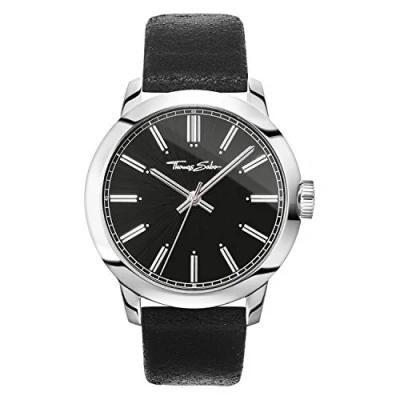 Imagen de Thomas Sabo Reloj Analogico para Hombre de Mecánico con Correa en Cuero WA0312 203 46