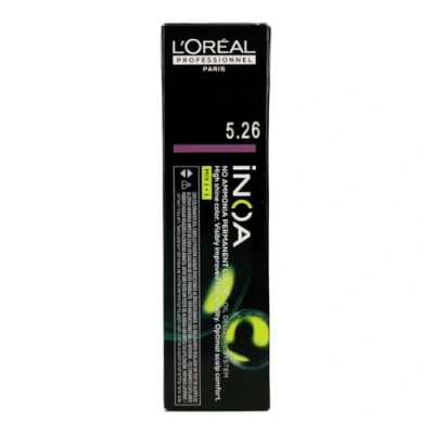 Imagen de L&#039;Oreal Professionnel Paris Tinte Permanente Inoa Color Nº 5.26 60 g