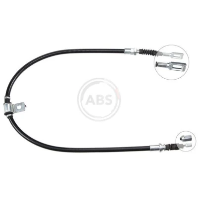 Imagen de A.B.S. K18954 Cable de Freno Mano 896 Discos para dirección izquierda/derecha NISSAN: NT400 Cabstar, Cabstar
