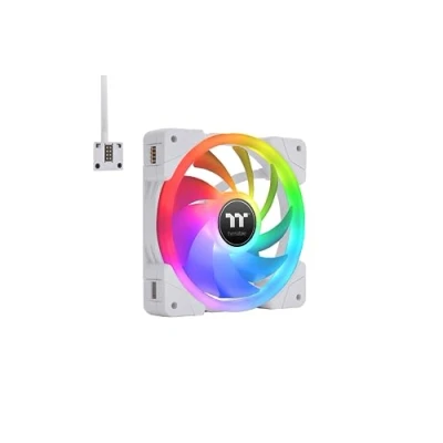 Imagen de SWAFAN EX14 RGB White PC Cooling Fan TT Premium Edition 3 Pack