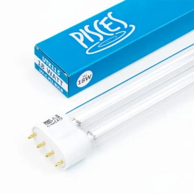 Imagen de Pisces Bombilla UV de repuesto para filtro UVC estanque, 18 W