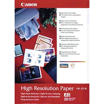 Imagen de Canon HR 101N Papel de alta resolución A3, 20 hojas
